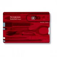 SwissCard Classic, rojo transparente